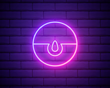 Appearance Of Acne Neon Light Sign Vector. Glowing Bright Icon Appearance Of Acne Sign. Transparent Symbol Illustration Isolated On Brick Wall
