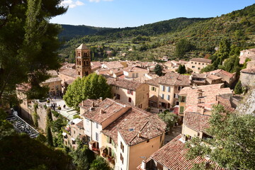 Canvas Print - Moustiers-Sainte-Marie