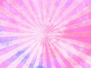 Wall Mural - Old paper with starburst motif. Pastel color background in retro style. Best for poster or overlay. 