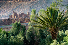 Images Of Morocco. The Ruins Of The Ancient Ksar Of Tamdakthe In The Atlas Mountains