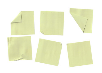 post it notes scan folded corners