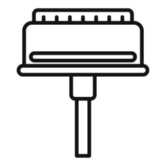 Poster - Repair tablet cable icon outline vector. Phone mobile