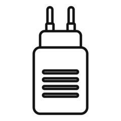 Poster - Repair adapter icon outline vector. Mobile broken