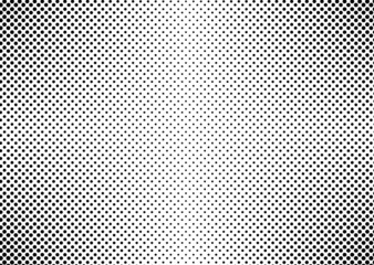 Wall Mural - Dot pattern. Comic pop art background. Halftone fade gradient. Cartoon duotone print. Anime backdrop with half tone effect. Monochrome banner. Black white gradation frame. Vector illustration