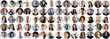 People Face Avatar Collage