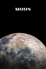 Wall Mural - artist view of the moon