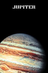 Wall Mural - artist view of the jupiter planet