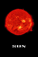 Wall Mural - artist view of the sun