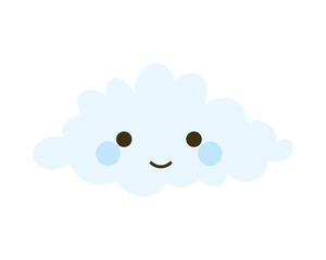 Poster - cute cloud cartoon