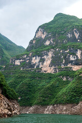 Wall Mural - Landscape of the Three Gorges of the Yangtze River in China