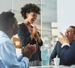 © Cecilie Skjold Wackerhausen/peopleimages.com - Laugh out loud moments at work. Shot of colleagues laughing together in an office.