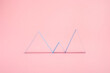 © ADDICTIVE STOCK - Zig Zags patterns on pink background