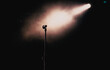 © Melinda Nagy - concert and festival background microphone is stage lights