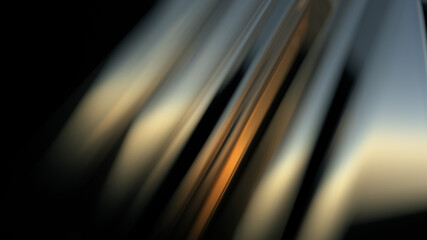 Abstract metal technology surface illuminated by light