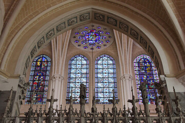 Sticker - our lady cathedral in chartres (france)