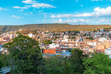 Fototapeta Miasto - LANDSCAPE OF THE CITY OF SAN GIL, SANTANDER, COLOMBIA. WHERE LANDSCAPE OF THE CITY OF SAN GIL, SANTANDER, COLOMBIA.