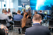 © Anton Gvozdikov - Group of entrepreneurs in conference hall