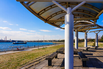 海釣りもできる東扇島西公園(神奈川県川崎市)