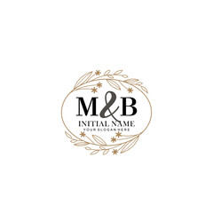 MB Beautiful elegant logos or wedding monograms collection