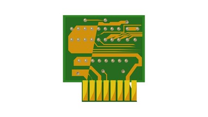 Poster - Sensor icon animation best cartoon object on white background