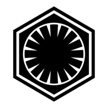 First Order Symbol Icon Illustration