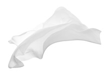 White Cloth Fabric Textile Wind Silk Wave Background Fashion