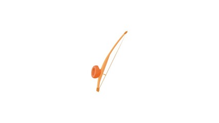 Sticker - Berimbau icon animation best cartoon object on white background