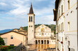 Spoleto Cathedral (Duomo di Santa Maria Assunta) is a fine example of Romanesque, Umbria, Italy