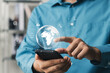© Thapana_Studio - Digital transformation technology strategy,the transformation of ideas and the adoption of technology in business in the digital age, enhancing global business capabilities.