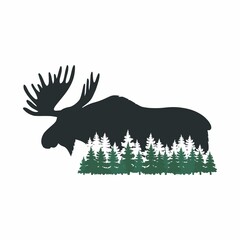 Wall Mural - Moose