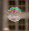 Soap Bubble with Market Square Reflection - Wroclaw, Poland