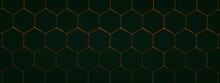 Hive Background, 3d Render, Panoramic Image