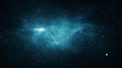 Wall Mural - space galaxy with stars background