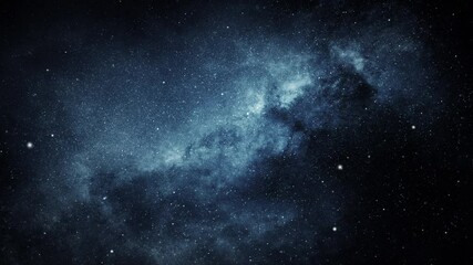 Wall Mural - galaxy space background camera flying through the galaxy and nebula.