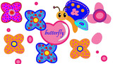 Fototapeta Dinusie - butterfly, mariposa