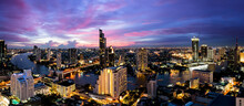 Sunset View From Lebua Tower Bangkok