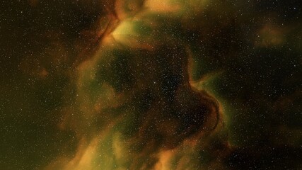 nebula gas cloud in deep outer space