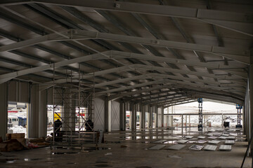 Wall Mural - inside the industrial hall