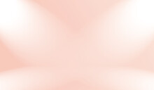 Abstract Blur Of Pastel Beautiful Peach Pink Color Sky Warm Tone Background For Design As Banner,slide Show Or Others