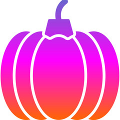 Wall Mural - Pumpkin Icon