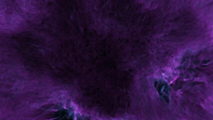 Poster - A mass of thin purple wisps of smoke rises from the bottom up. Magic canvas.