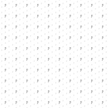 Square Seamless Background Pattern From Geometric Shapes Are Different Sizes And Opacity. The Pattern Is Evenly Filled With Small Black Tennis Symbols. Vector Illustration On White Background