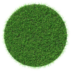 Grass shape - design element isolated