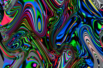 Fototapete - Abstract digital pattern / Abstract minimalistic background of a digital pattern.