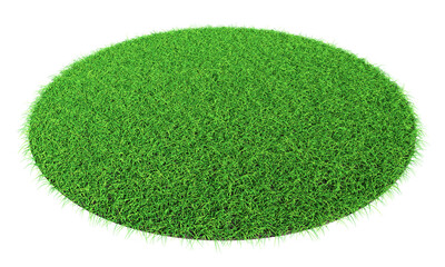 Grass shape - design element isolated