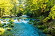 View of the river - Eisbach - of Munich in Bavaria