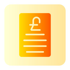 loan gradient icon