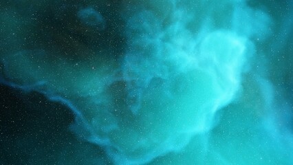 nebula gas cloud in deep outer space
