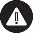 Caution glyph icon