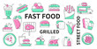 © Boyko.Pictures - Fast food - modern flat design style web banner